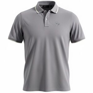 Psycho Bunny Light Gray Polo Shirt